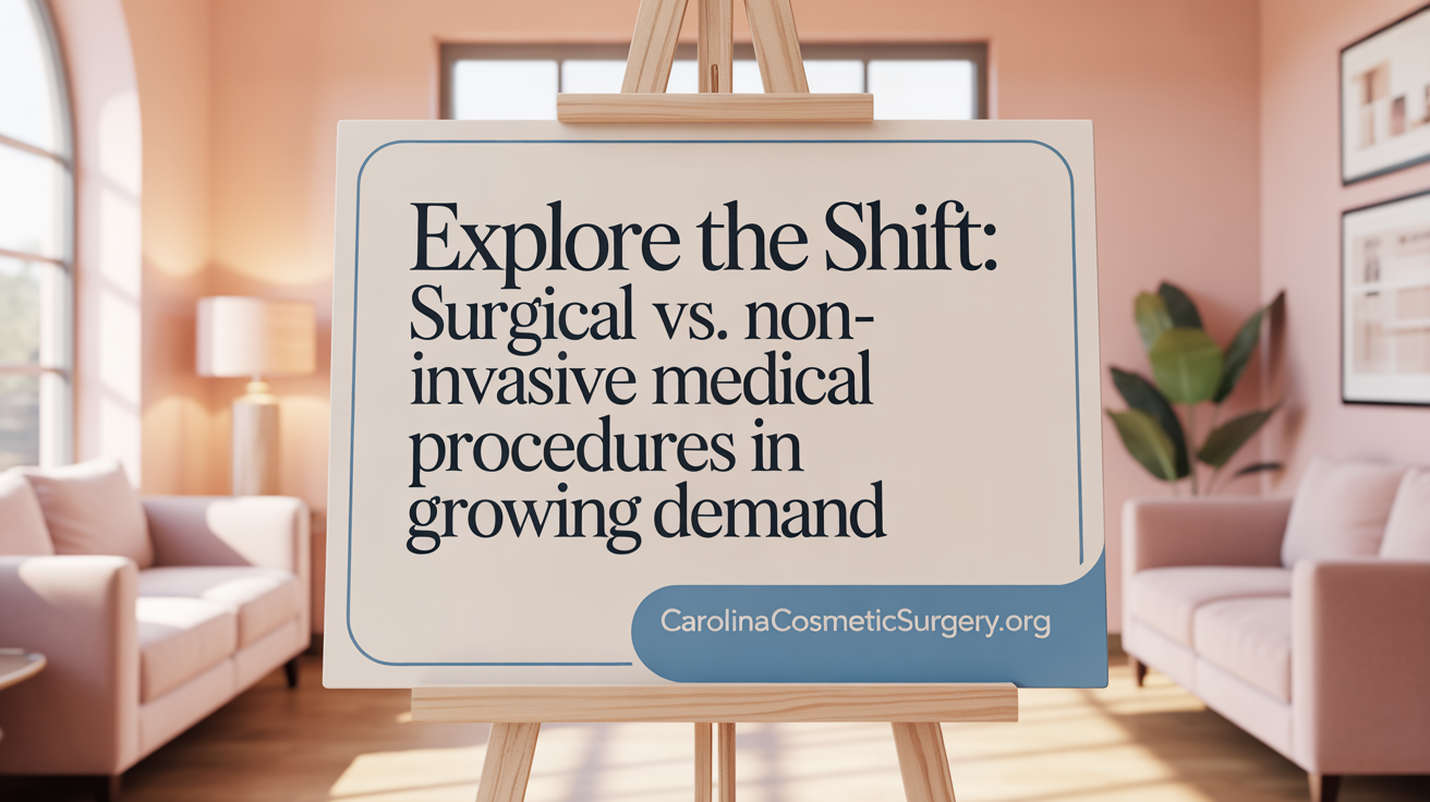 Explore the Shift: Surgical vs. Non-Invasive Procedures in Growing Demand