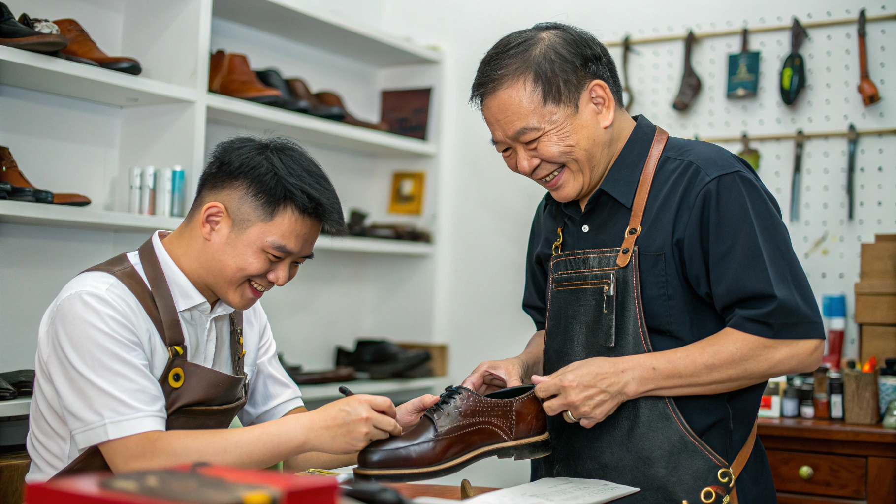 Chất lượng dịch vụ sửa giày tại Pingcheng, quận Bình Thạnh