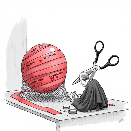 Supreme Court Limits Federal Judges' Injunction Powers single-panel cartoon