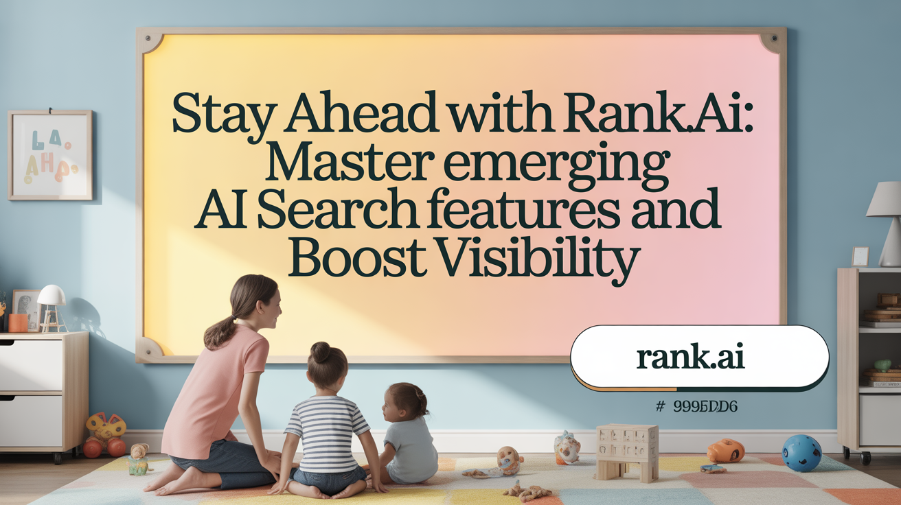 Stay Ahead with Rank.ai: Master Emerging AI Search Features and Boost Visibility