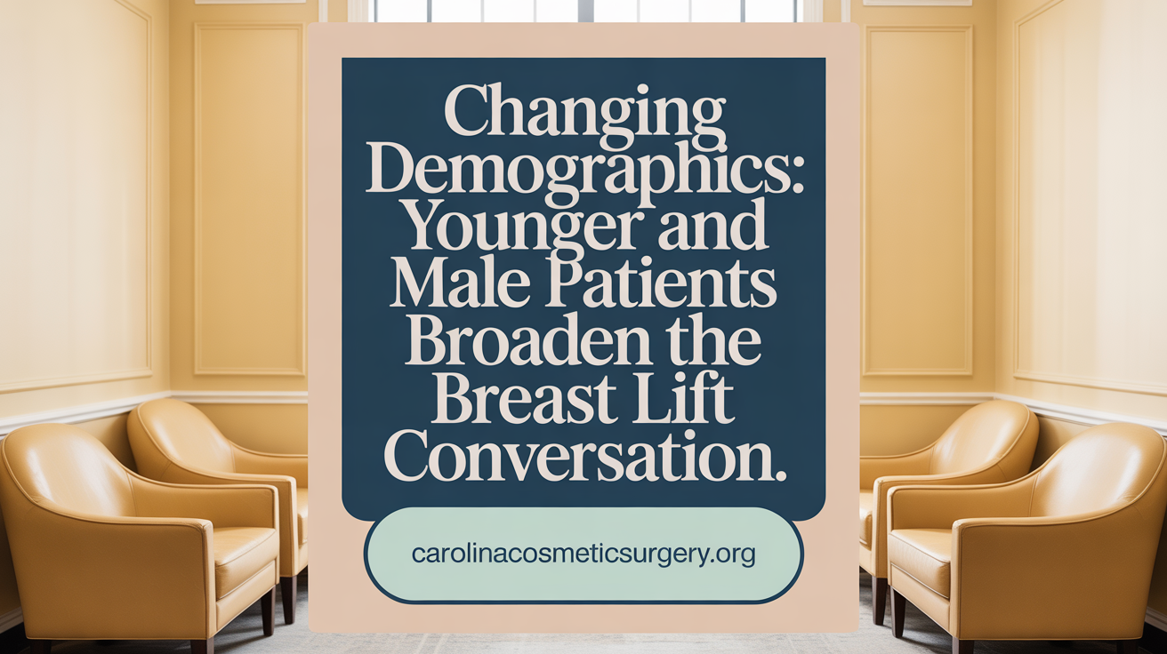 Changing Demographics: Younger and Male Patients Expand the Breast Lift Landscape