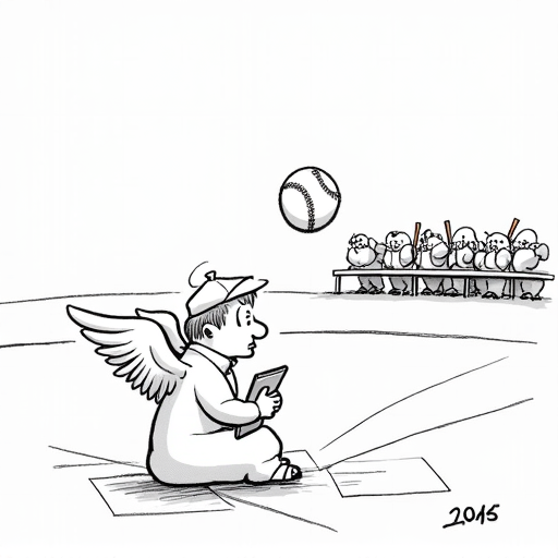 Angels' manager Ron Washington extends medical leave for 2025 season single-panel cartoon