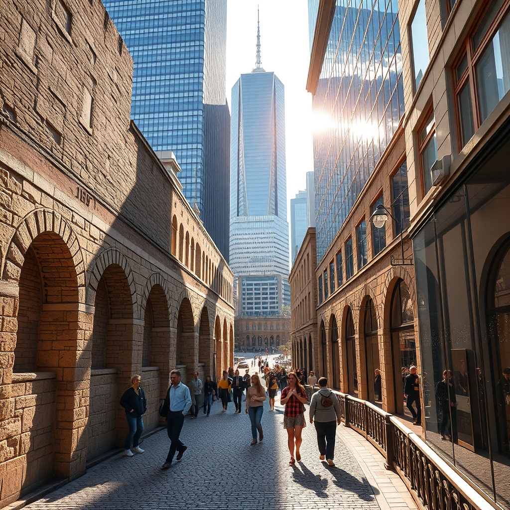 Glass, Steel, and Stone: The Modern Contrasts Trail