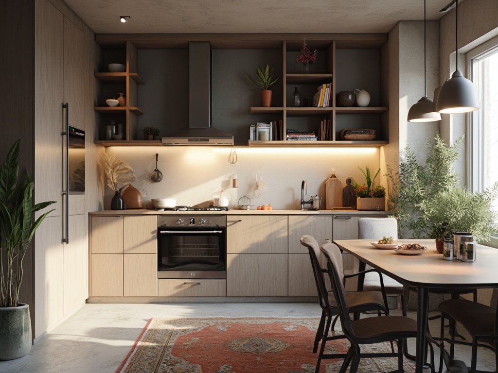 Electrodomésticos de cocina compactos en una cocina pequeña