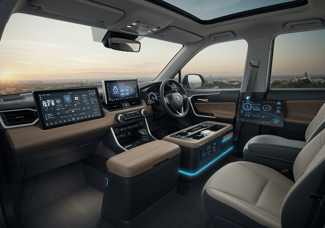 toyota rav4 interior