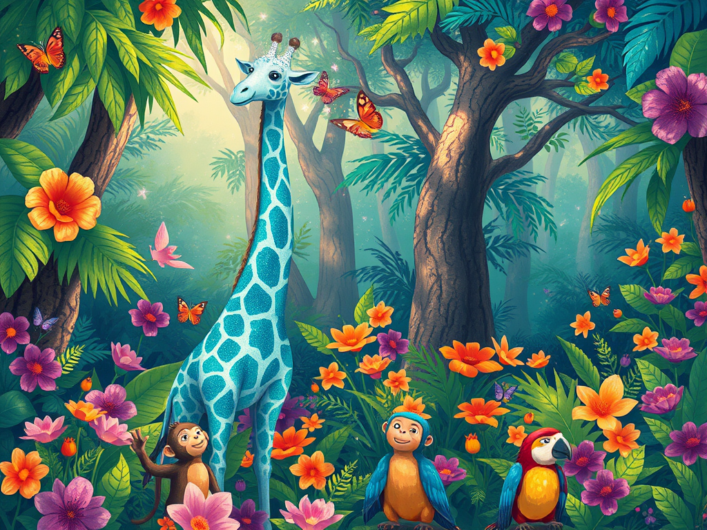 The Magical Adventures of Glitter the Giraffe