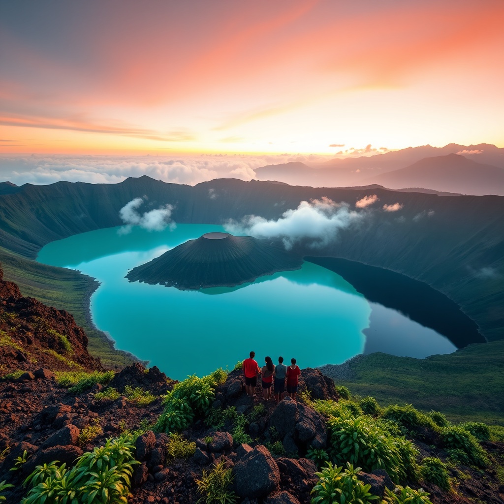 Los Lagos de Colores de Kelimutu, Indonesia