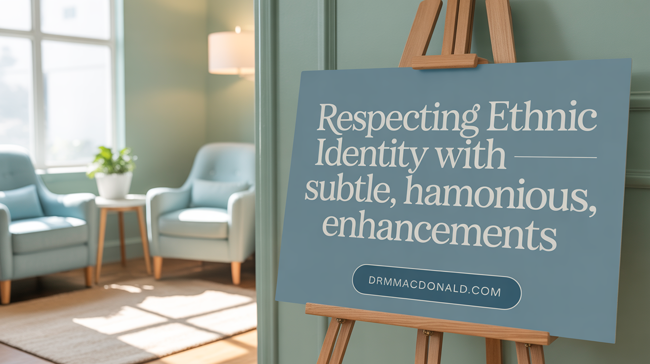 Respecting Ethnic Identity with Subtle, Harmonious Enhancements