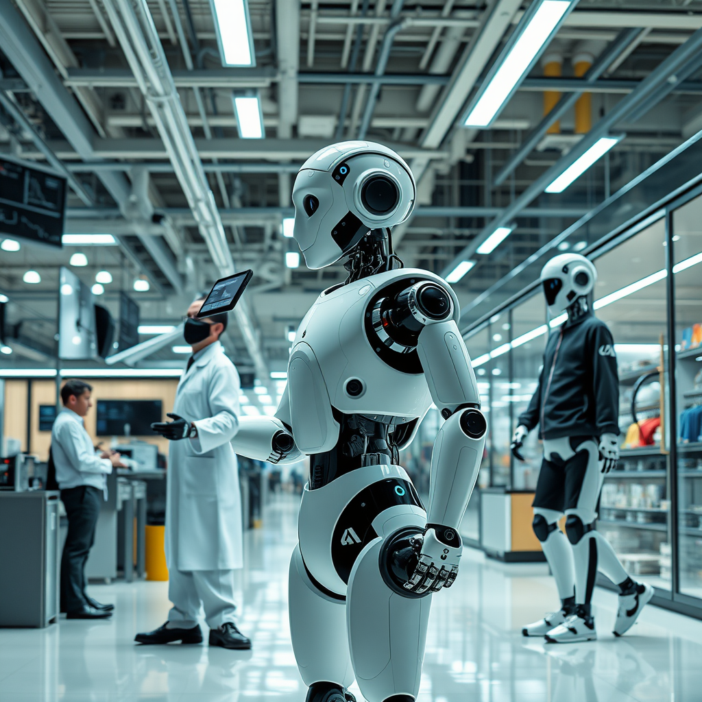 산업별 맞춤형 AI와 휴머노이드 로봇의 실생활 적용