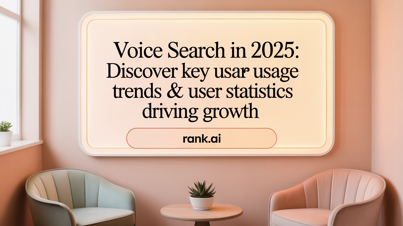 Voice Search in 2025: Discover Key Usage Trends &amp; User Statistics Driving Growth