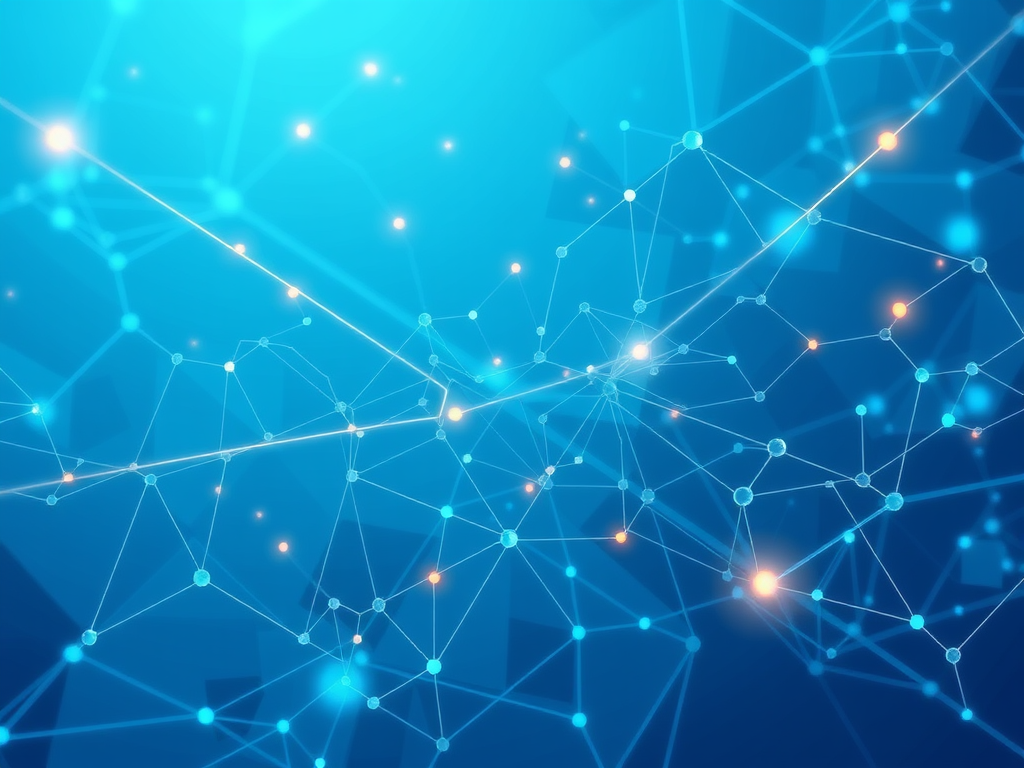 A visual representation of ethical AI prompt engineering showing interconnected nodes and human figures working with AI systems