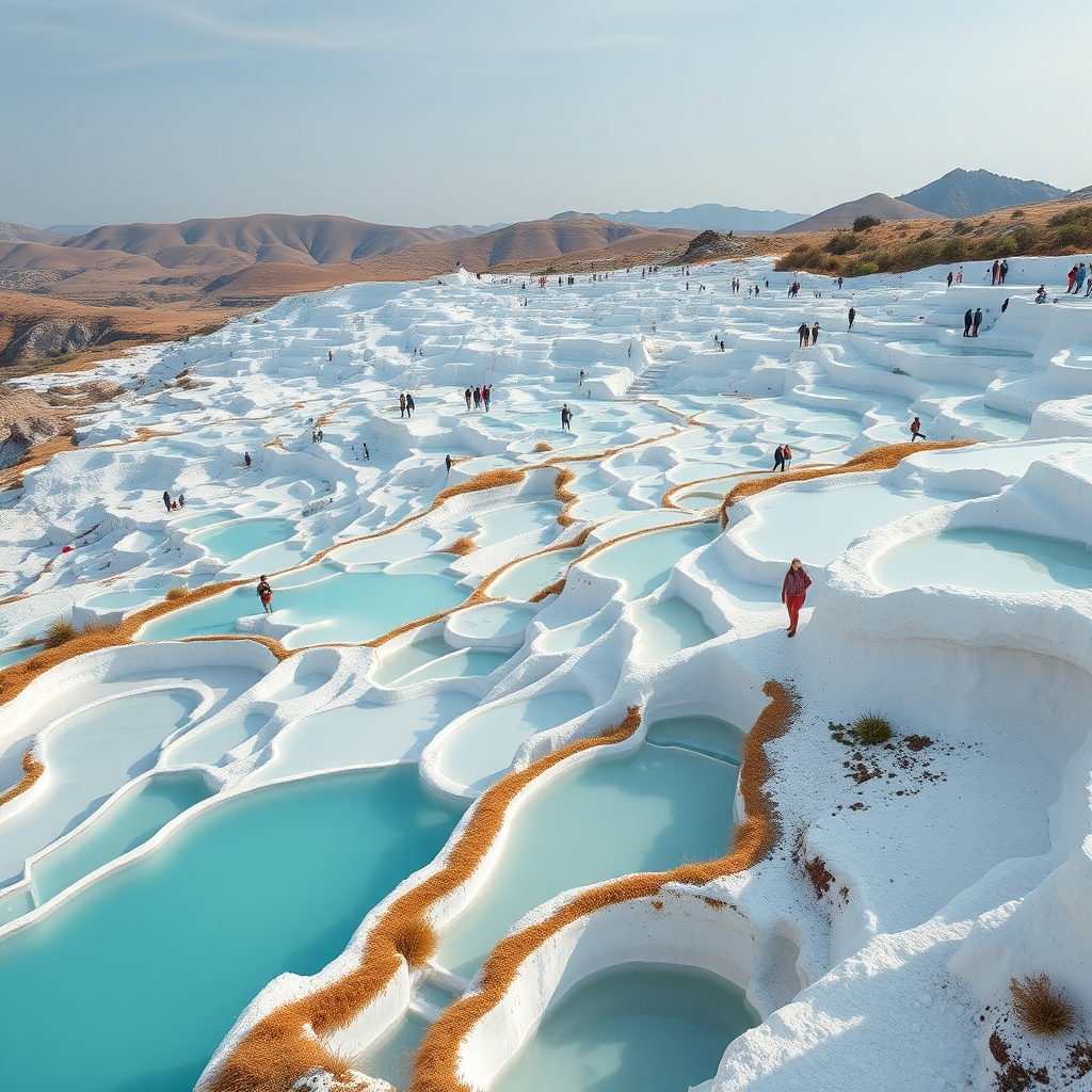 Terrazas de Pamukkale, Turquía