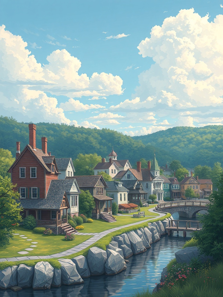 New England image