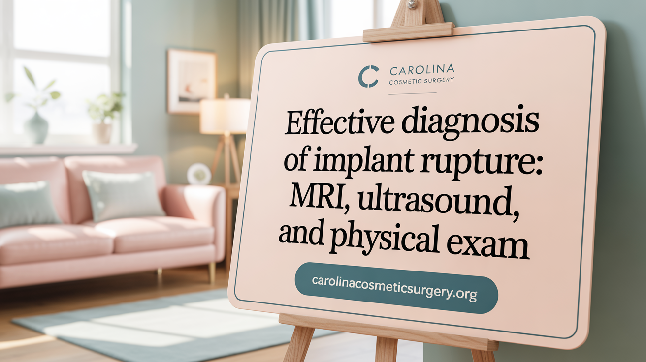 Effective Diagnosis of Implant Rupture: MRI, Ultrasound, and Physical Exam