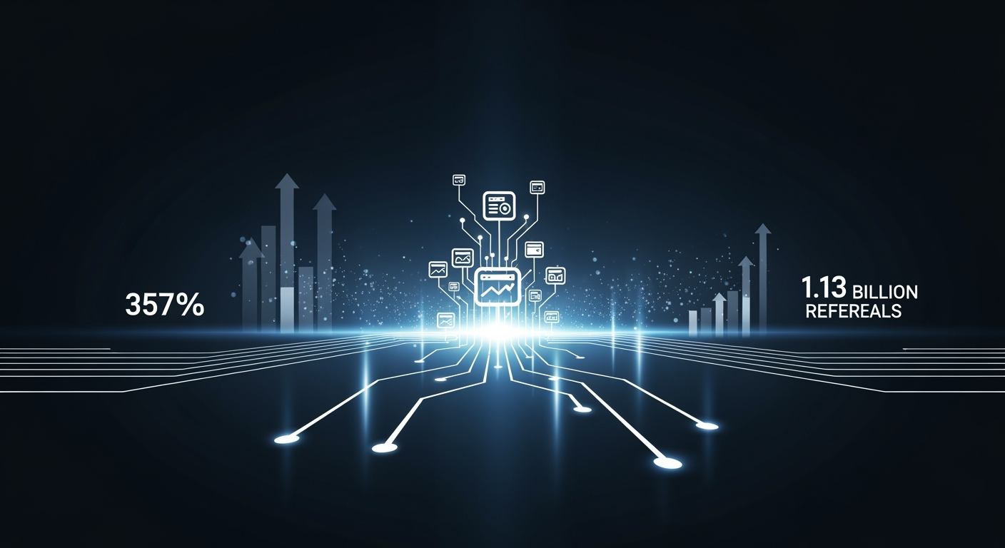 Haziran 2025’te AI Platformlarından Web Sitelerine Yönlendirmeler %357 Arttı