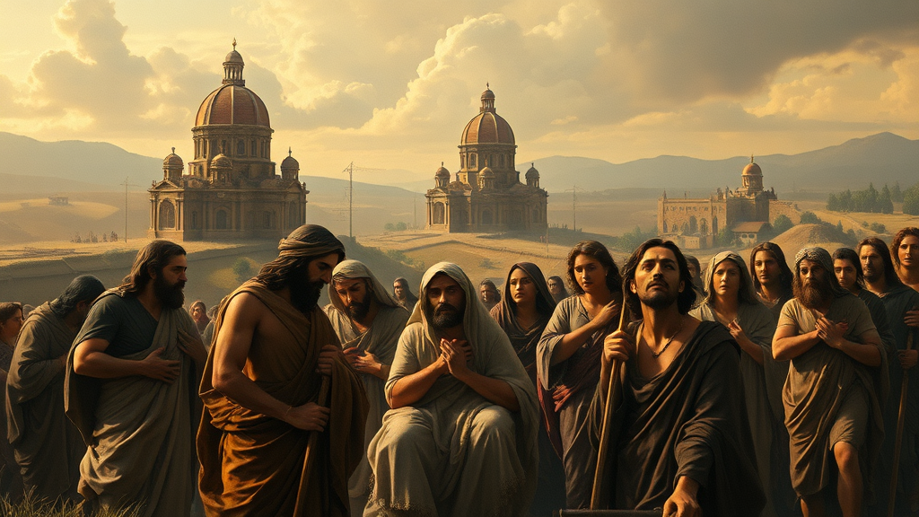 공동체와 안정성을 상징적으로 묘사의 이미지를 표현