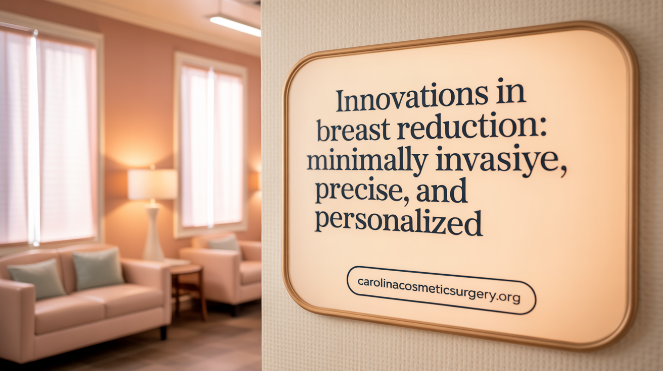Innovations in Breast Reduction: Minimally Invasive, Precise, and Personalized