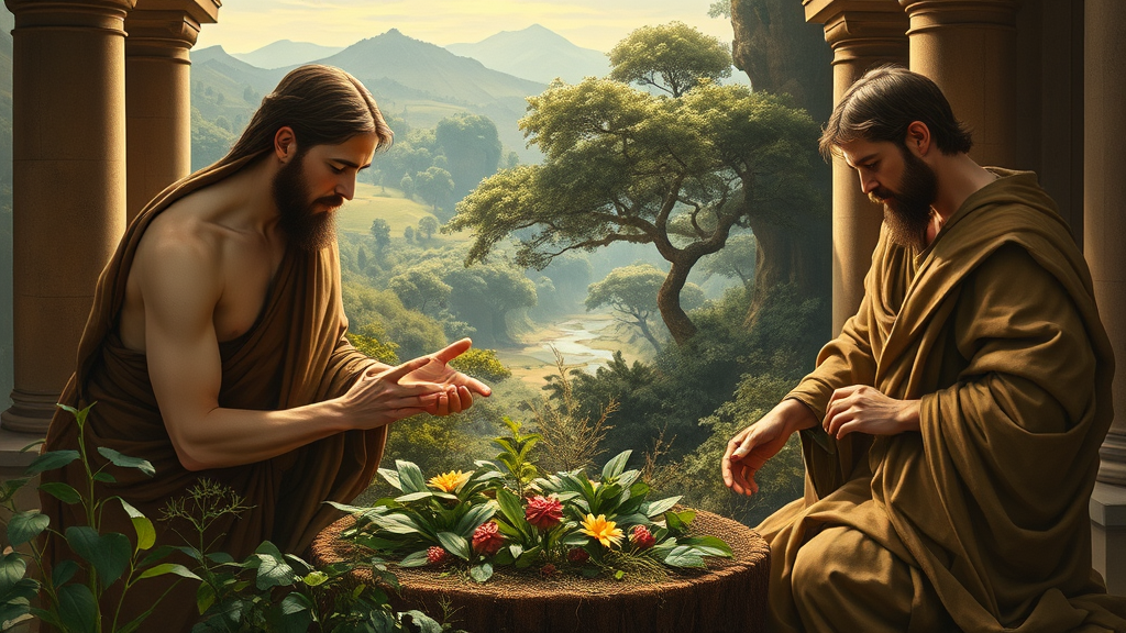 자연과 인간이 조화를 이루는 종교적 메시지