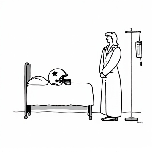 Lions' Morice Norris hospitalized after preseason injury single-panel cartoon