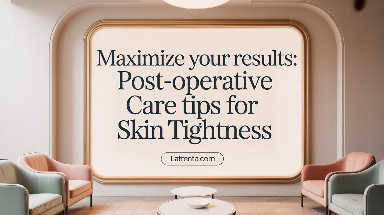Maximize Your Results: Post-Op Care Tips for Skin Tightness