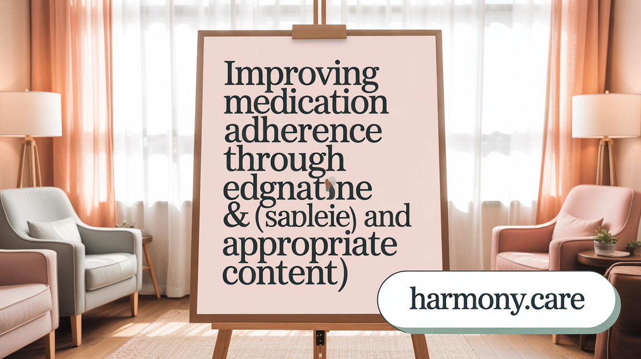 Improving Medication Adherence through Education & Organization