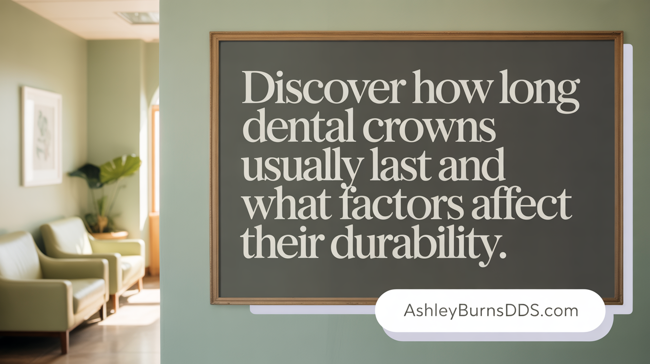 Discover How Long Dental Crowns Usually Last and What Factors Affect Their Durability