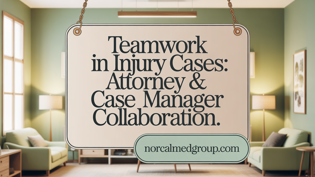 Teamwork in Injury Cases: Attorney & Case Manager Collaboration