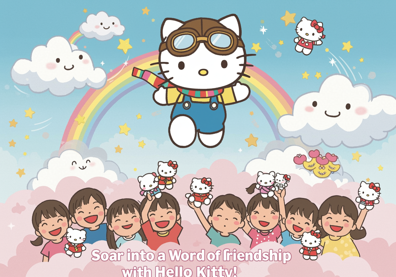 hello kitty poster
