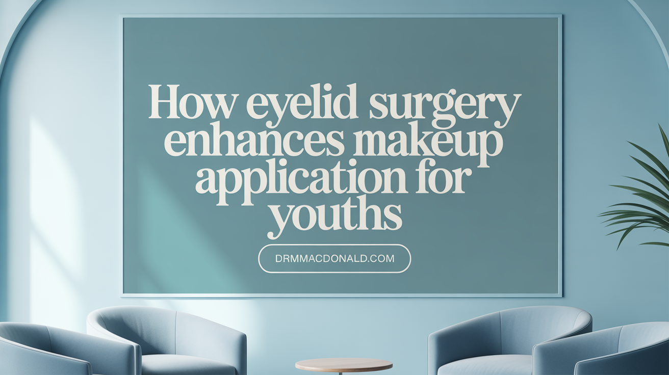 How Eyelid Surgery Enhances Makeup Application for Youths