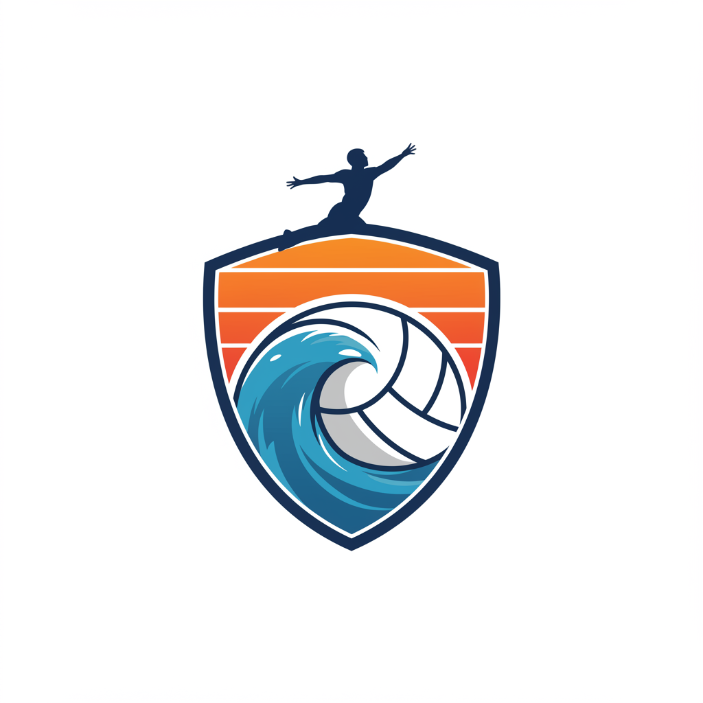 volleyball logo