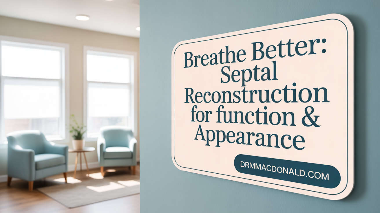 Breathe Better: Septal Reconstruction for Function &amp; Appearance