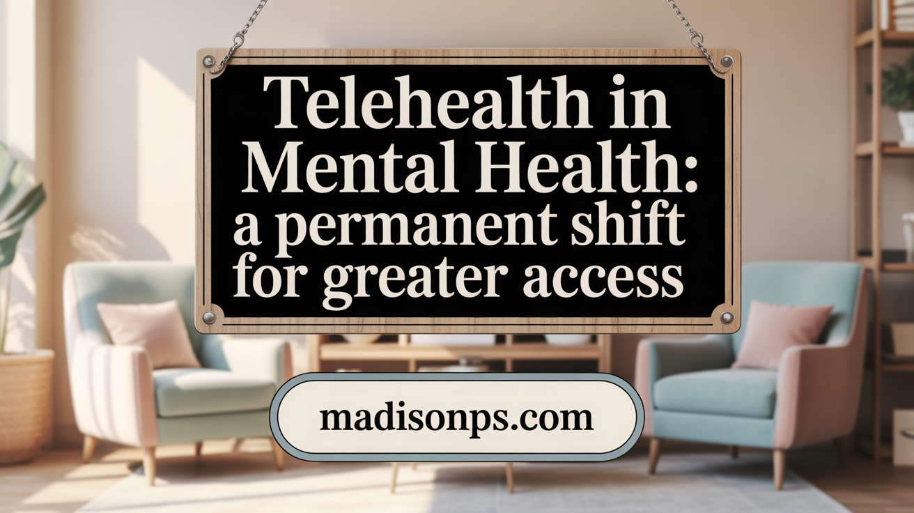 Telehealth in Mental Health: A Permanent Shift for Greater Access
