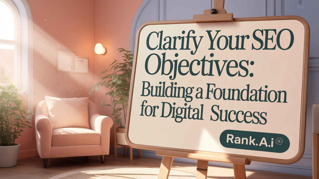 Clarify Your SEO Objectives: Building a Foundation for Digital Success