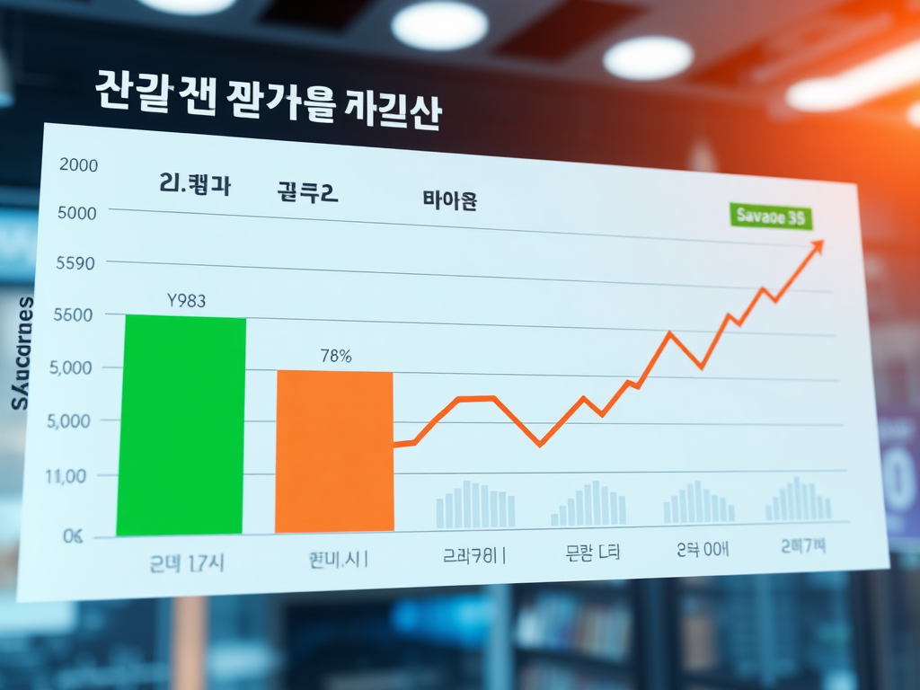 적금과 펀드, 주식 투자 시 실질 누적 수익 예시