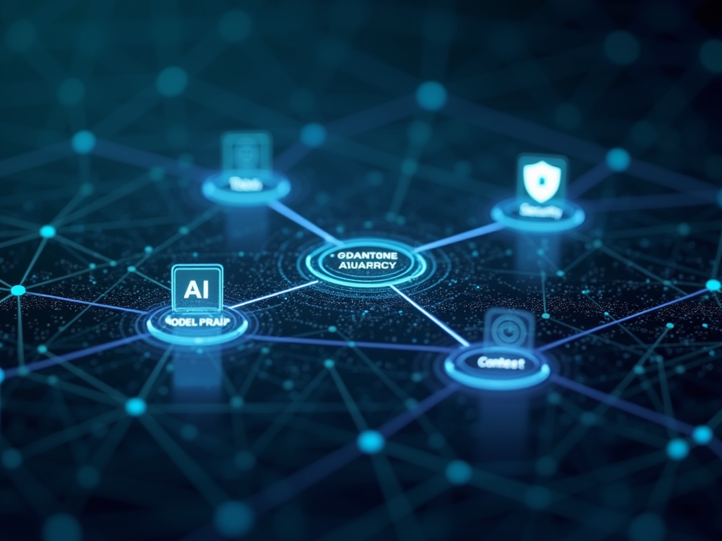 Visual depiction of AI tools and their interconnections through Model Context Protocol