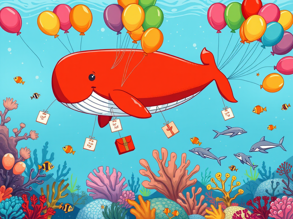 Tommy the Tomato Whale and the Balloon Mail Adventure