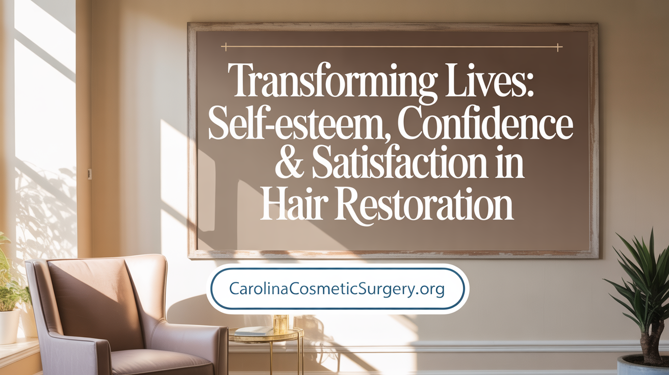 Transforming Lives: Self-Esteem, Confidence & Satisfaction in Hair Restoration