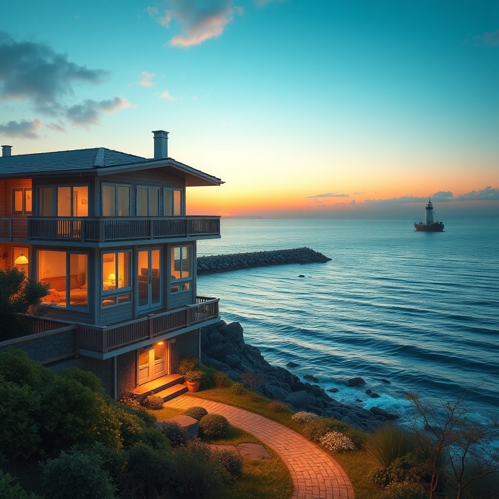 Yeosu Lighthouse Pension: Seaside Tranquility