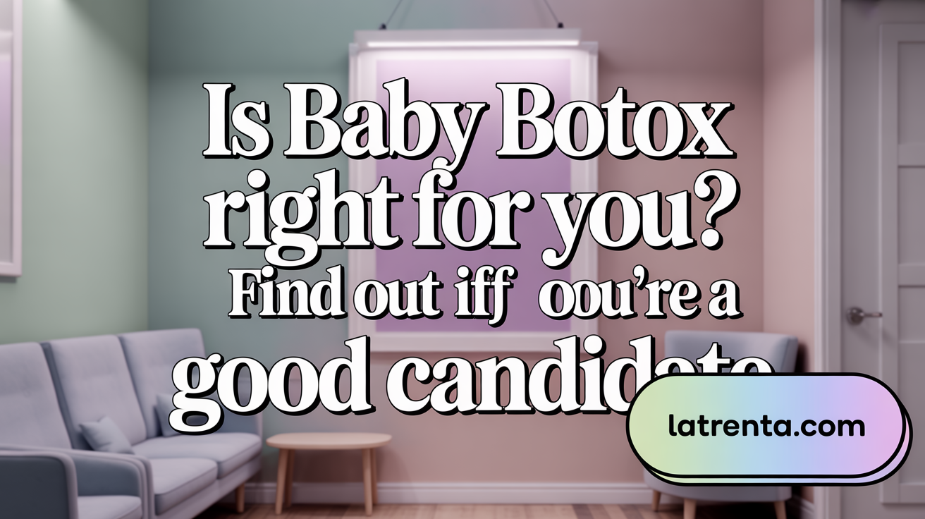 Is Baby Botox Right for You? Find Out if You're a Good Candidate