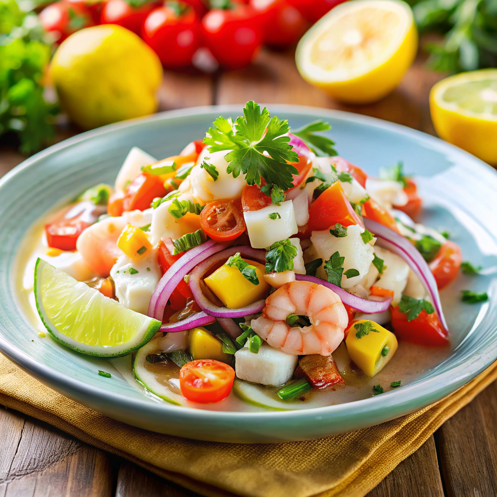 Fresh Seafood Ceviche: A Colorful Culinary Delight
