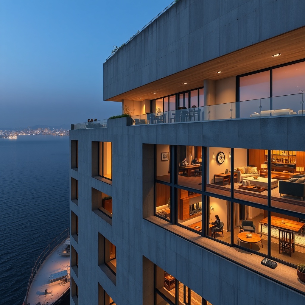 Bunker Stay Boutique: Where Design Meets Nightscape