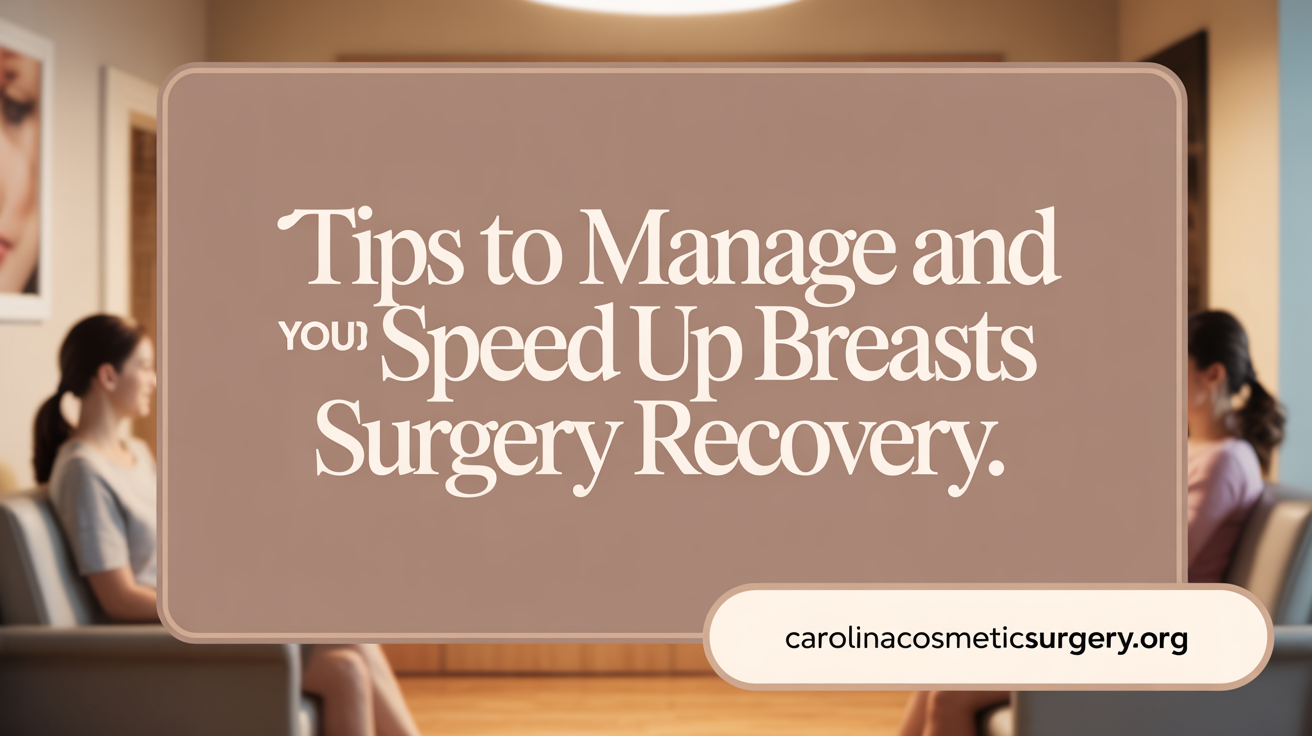 Tips to Manage and Speed Up Your Breast Surgery Recovery