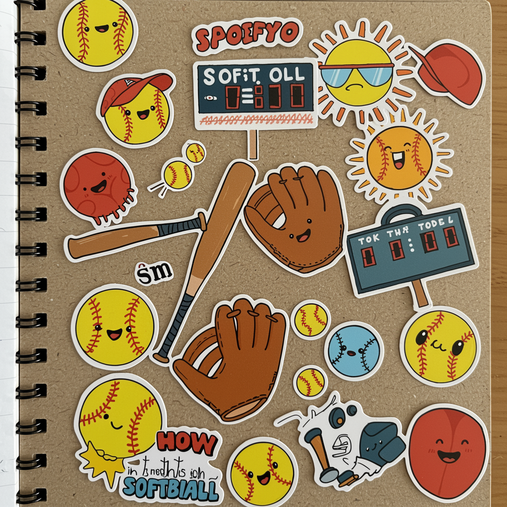 softball clipart