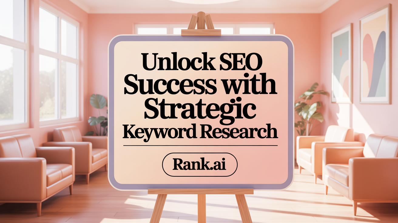 Unlock SEO Success with Strategic Keyword Research