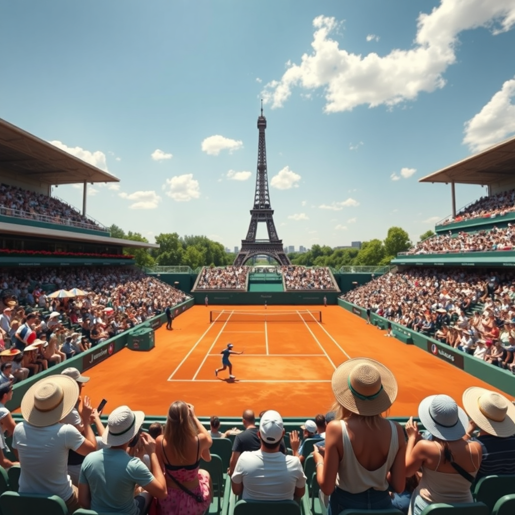 Paris Summer Tennis Highlights